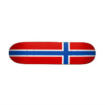 Flagga av norgen skate deck