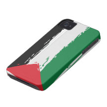 Flagga av Palestina - konst iPhone 4 Hud