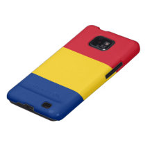 Flagga av rumänien galaxy s2 fodral