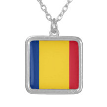 Flagga av rumänien hängsmycken
