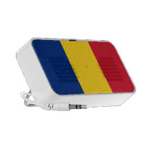 Flagga av rumänien rese högtalare