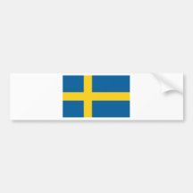 Flagga av sverigen bildekaler