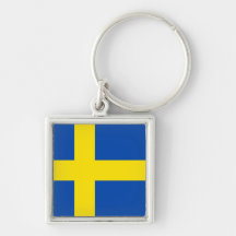 Flagga av sverigen nyckel ringar