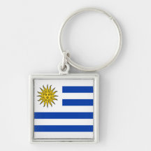 Flagga av Uruguay Nyckel Ringar