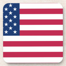 Flagga av USA Dryck Underlägg