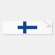 Flagga Finland Bildekaler