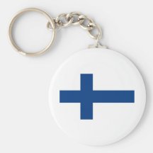Flagga Finland Nyckelringar