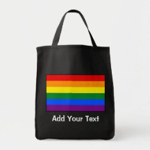 Flagga för LGBT-gay prideregnbåge Tote Bags