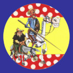 Flagga för UNIVERSITETSLÄRARE QUIJOTE & SANCHO- &  klistermärken