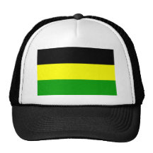 Flagga för Ural republik, Ryssland Trucker Kepsar