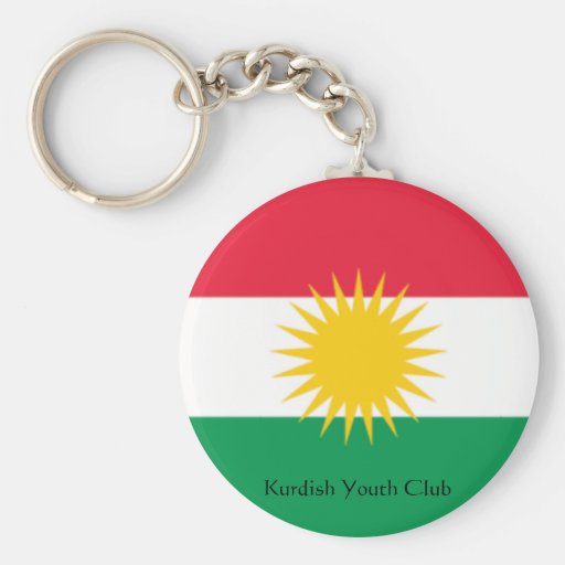flagga-kurdistan Kurdish ungdomklubb Nyckelring