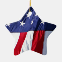 Flagga USA Julgransdekorationer