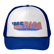 'Flaggahatt för MERICA 3D US (blått) Baseball Hat