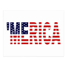 'Flaggavykort för MERICA US