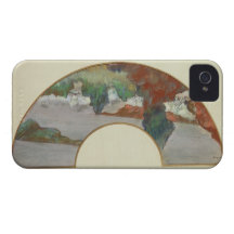 Fläkt c.1879 (gouachen & pastell på silke) iPhone 4 Case-Mate case