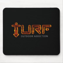 Flaming mousepad mus matta