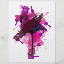 Flamingo Flygblad Designs
