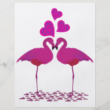 Flamingo_Heart Personliga Flygblad