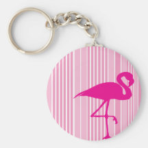 Flamingokärlek Nyckel Ring