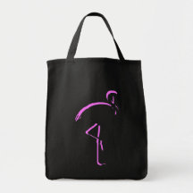 FlamingoSilhouette Tote Bag