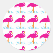 Flamingotemaklistermärke