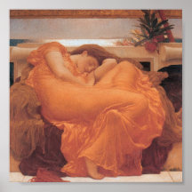Flamma Juni, Leighton, 1895 Print