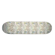 Flammad konstSkateboard