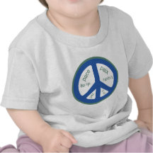 Flerspråkig fred t shirts