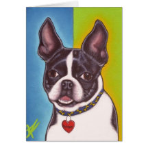 Fletcher det Boston TerrierKORTET