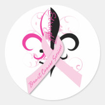 fleur_breastcancer klistermärken