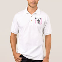 Fleur De Lis 3 bröstcancer T-shirt