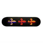 Fleur-de-lis Anpassningsbara Skateboard