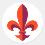 Fleur-de-lis Klistermärken