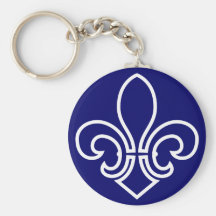 Fleur de Lis Nyckelringar