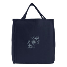 Fleur De Lis totoMonogram Tygkassar