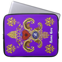 Fleur De Lis viktiga Bicentennial ser noterar Laptopskydd