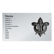 Fleur De Lis visitkort