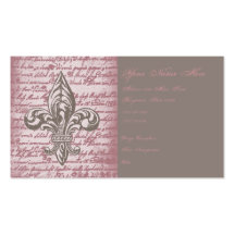 Fleur de Lis Visitkort Mall