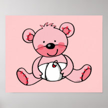 Flicka (nalle) affischer