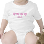 Flickahjärtaskjorta Tshirts