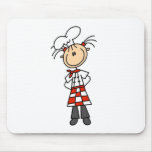 Flickakockstick figur Mousepads Mus Matta