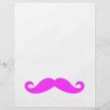 Flickaktigt Fuchsia rosa mustasch Flyg Blad
