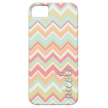 Flickaktigt moderiktig Aztec tryckpersonlig iPhone 5 Case-Mate Fodraler