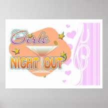 flickanatt ut, sist för natt bacheloretteparty ut print