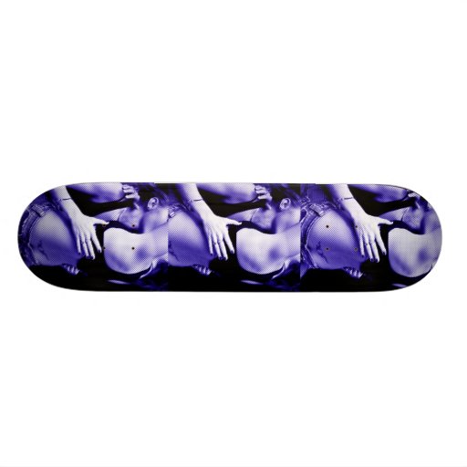 Flickor som kysser skaterfröjd skate board deck