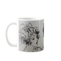 Flickvänner Kaffe Muggar