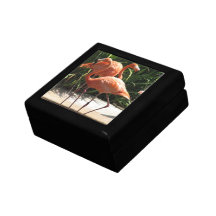 Flocken av Flamingosgåvan boxas Presentförpackningar