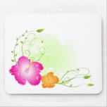 floral carpet mousepad
