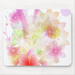 floral design mousepad