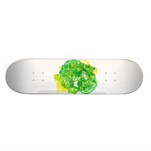 Floral_Flow Skate Board